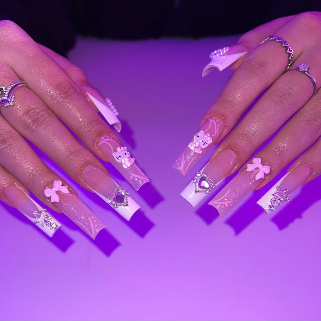 40 Tapered Square Nail Designs You'll Love! 37
