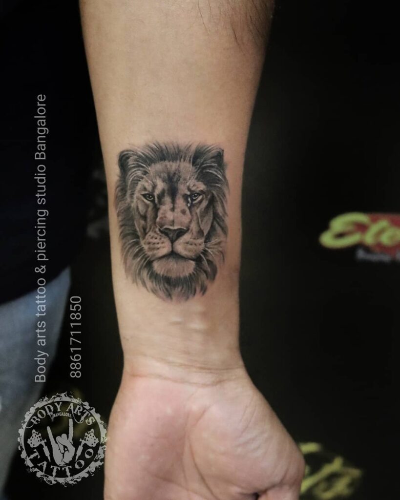 10+ Lion Tattoo On Forearm Ideas You’ll Have To See To Believe! 12 Cute And Bold Lion Tattoo On Forearm In Black
