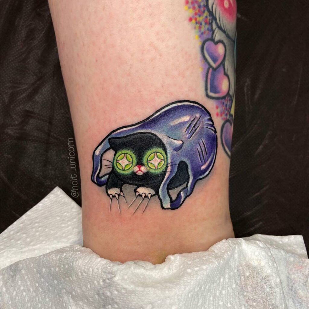 12+ Crazy Tattoo Ideas To Inspire You! 17 Cute And Crazy Kitty Tattoos