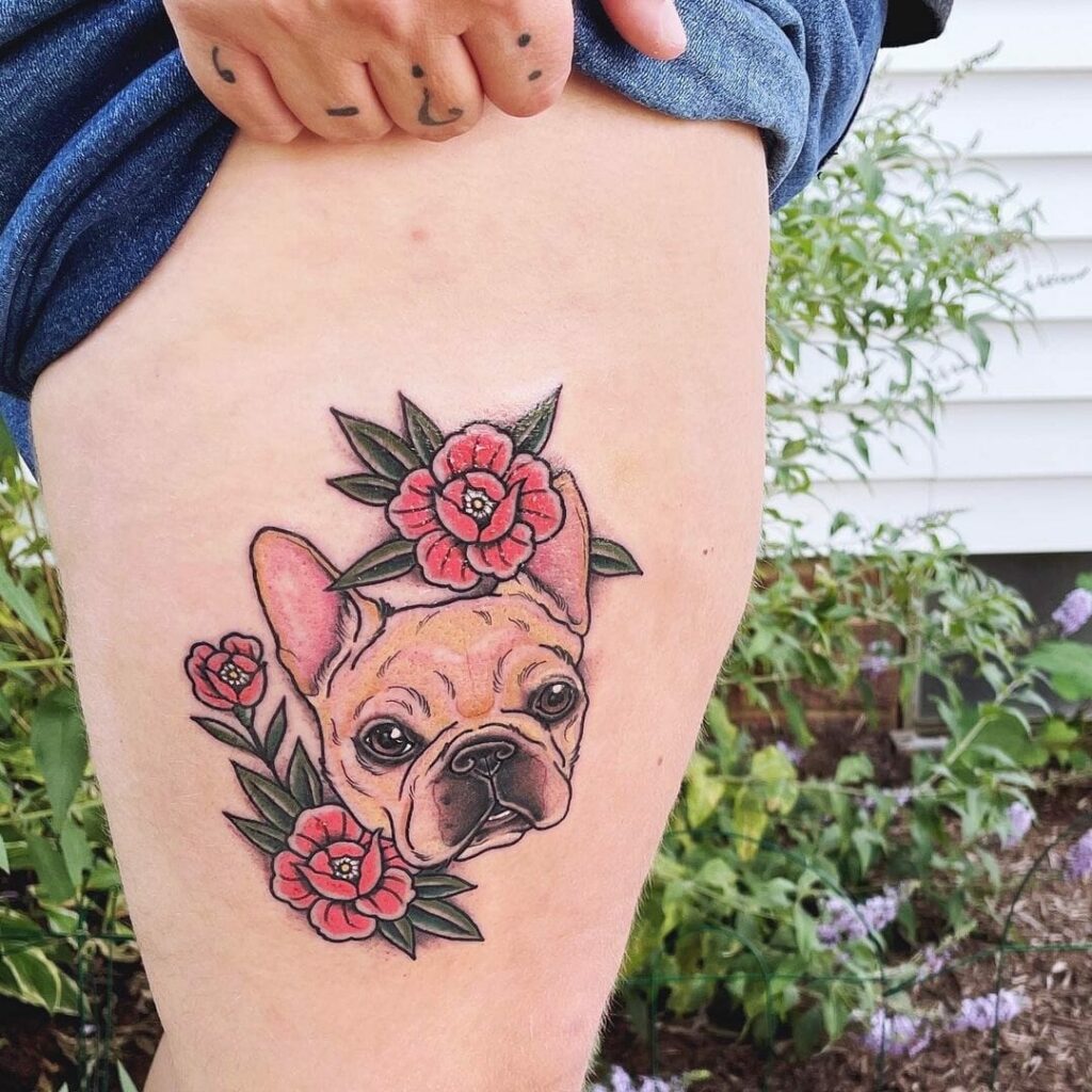 11+ Bulldog Tattoo Ideas You'll Have To See To Believe! 12 Cute Bulldog Tattoo For The Adorable Ones