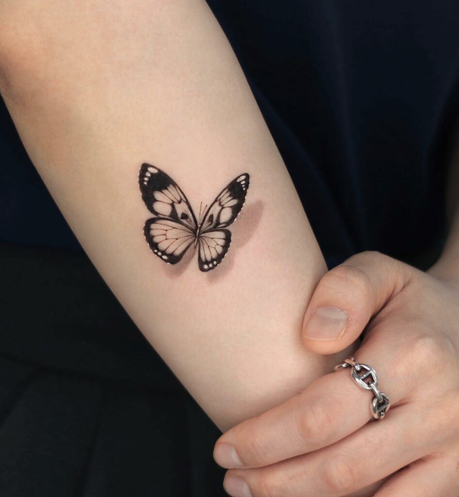 20+ Meaningful Small Tattoos Ideas That Will Blow Your Mind 15 Cute Butterfly Tattoo