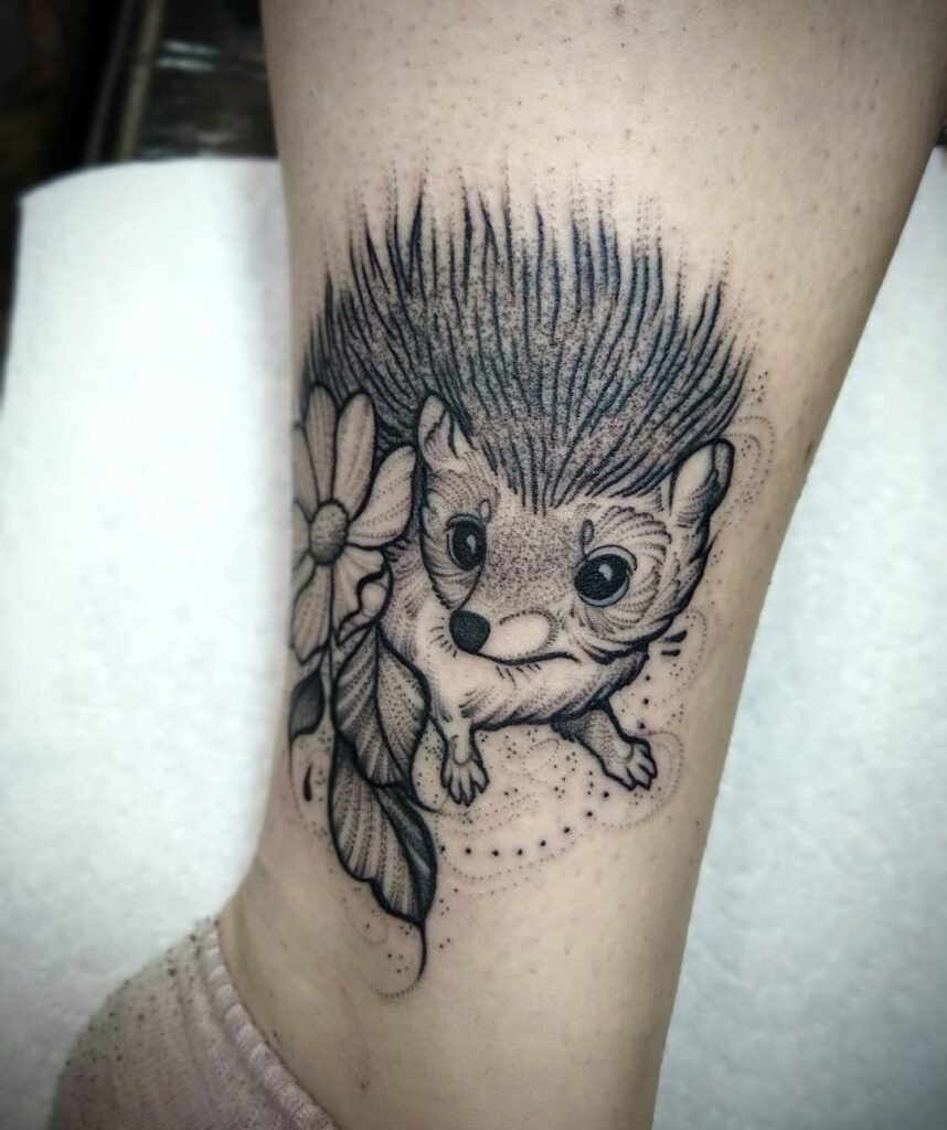 11+ Hedgehog Tattoo Ideas That Will Blow Your Mind! 15 Cute Hedgehog Tattoo