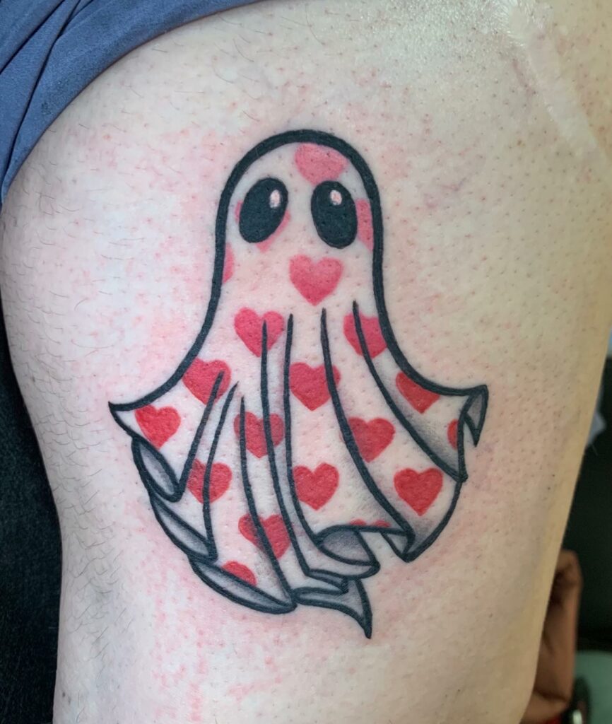 12 Tiny Ghost Tattoo Ideas To Inspire You! 16 Cute Tiny Ghost Tattoo