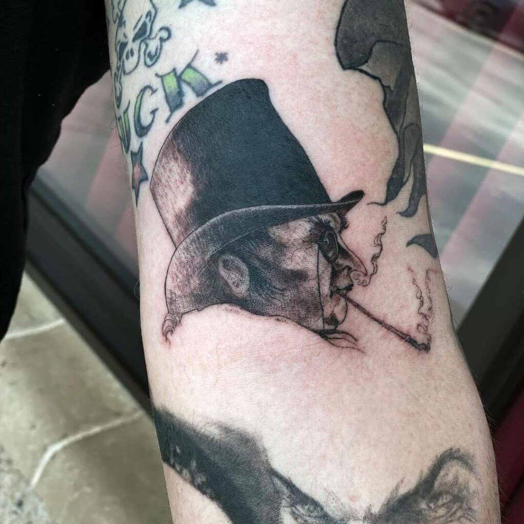 11+ Danny DeVito Tattoo Ideas That Will Blow Your Mind! 14 Danny DeVito Penguin Tattoo
