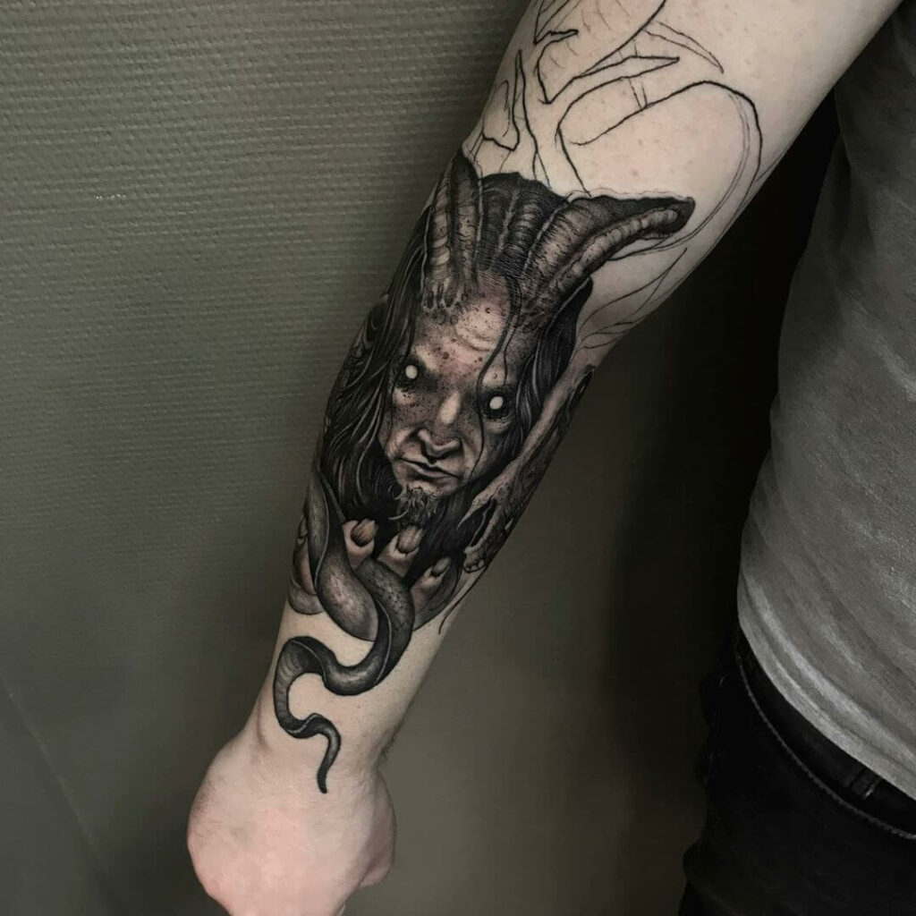 10+ Cernunnos Tattoo Ideas That Will Blow Your Mind! 18 Dark Cernunnos Tattoo