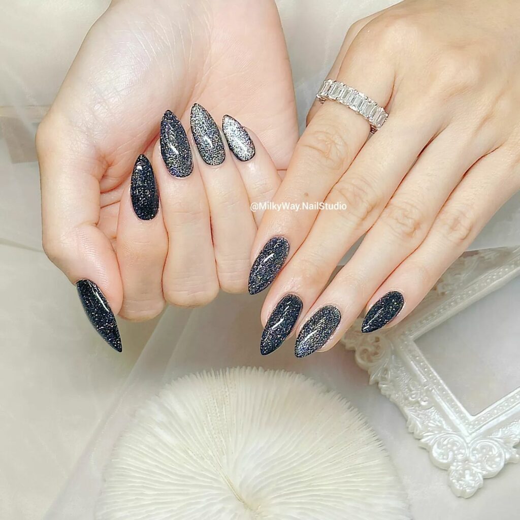 Mesmerizing Galaxy Nail Designs to Try in 2024 π 40 Dark Milky Way Nails