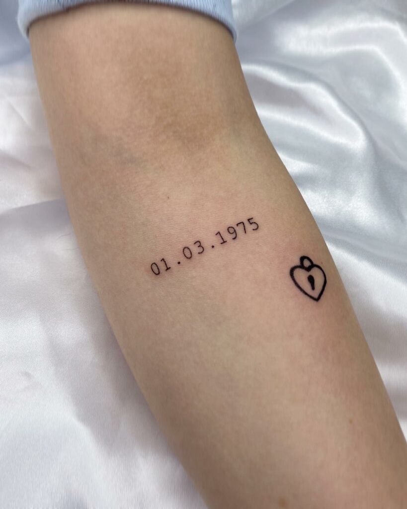 10+ Tattoo Fancy Number Fonts That Will Blow Your Mind! 11 Date Tattoo