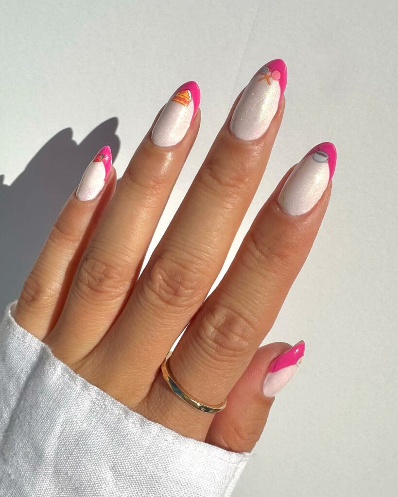 20 Chrome French Manicures to Try in 2024 42 Dazzling Chrome French Nails