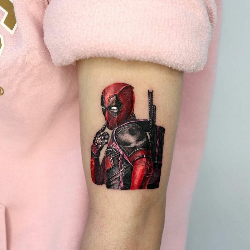 11+ Deadpool Tattoo Ideas You'll Have To See To Believe! 10 Deadpool Tattoo