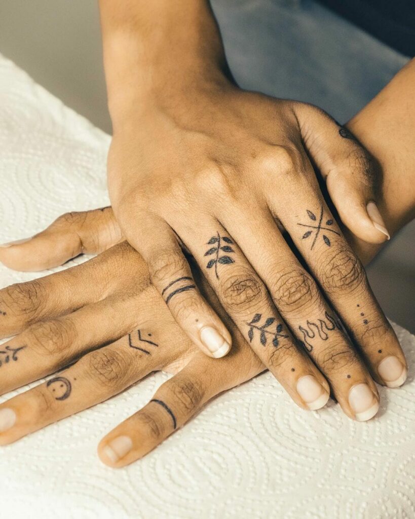 24 Latest Finger Tattoo Ideas To Try In 2024 16 Delicate Fine Line Finger Tattoo Ideas