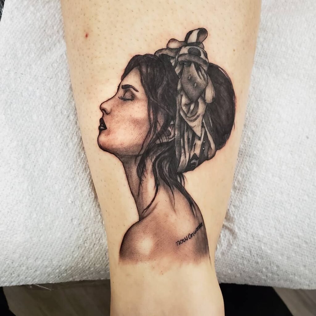 11+ Demi Lovato Tattoo That Will Blow Your Mind 15 Demi Lovato Portrait Tattoo
