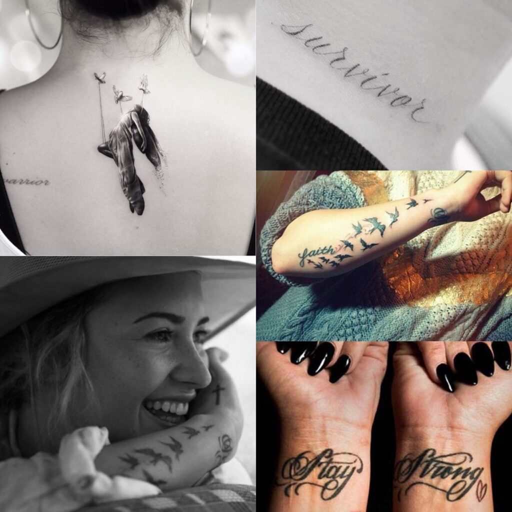 11+ Demi Lovato Tattoo That Will Blow Your Mind 10 Demi Lovato Tattoo