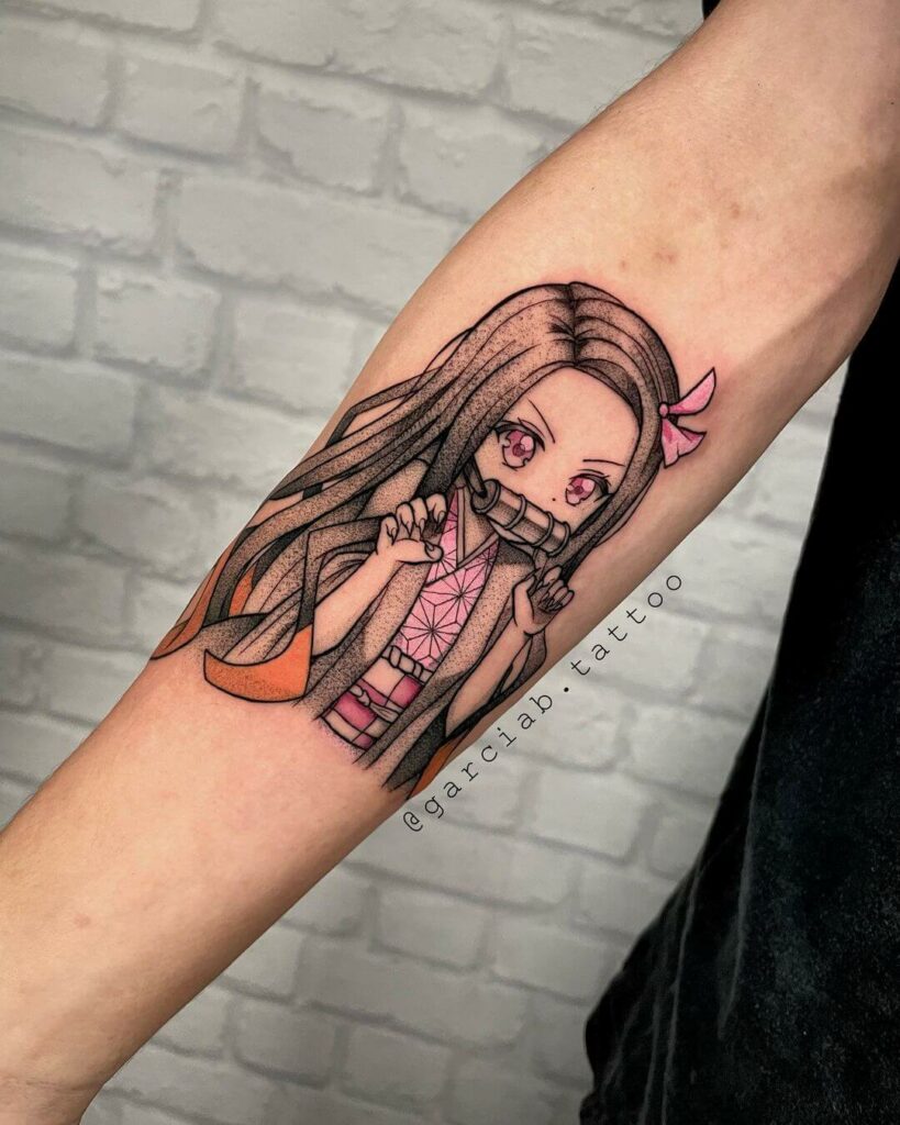 10+ Nezuko Tattoo Ideas That Will Blow Your Mind! 19 Demon side of Nezuko Tattoo