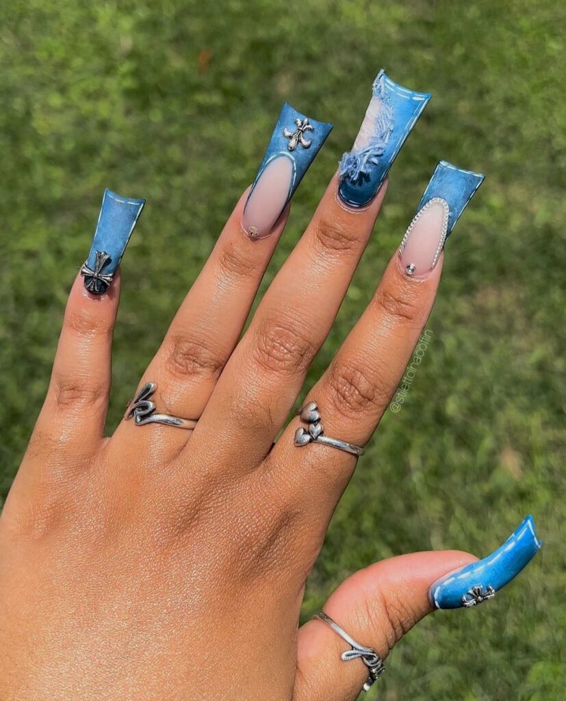 40 Tapered Square Nail Designs You'll Love! 38