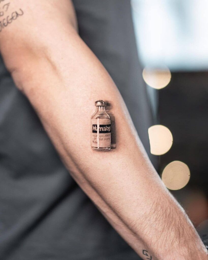 12+ Diabetic Tattoo Ideas That Will Blow Your Mind! 10 Diabetic Tattoo