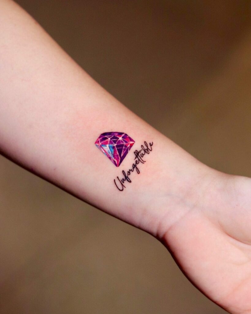 20+ Diamond Tattoo Ideas That Will Blow Your Mind! 27 Diamond Tattoos On The Wrist
