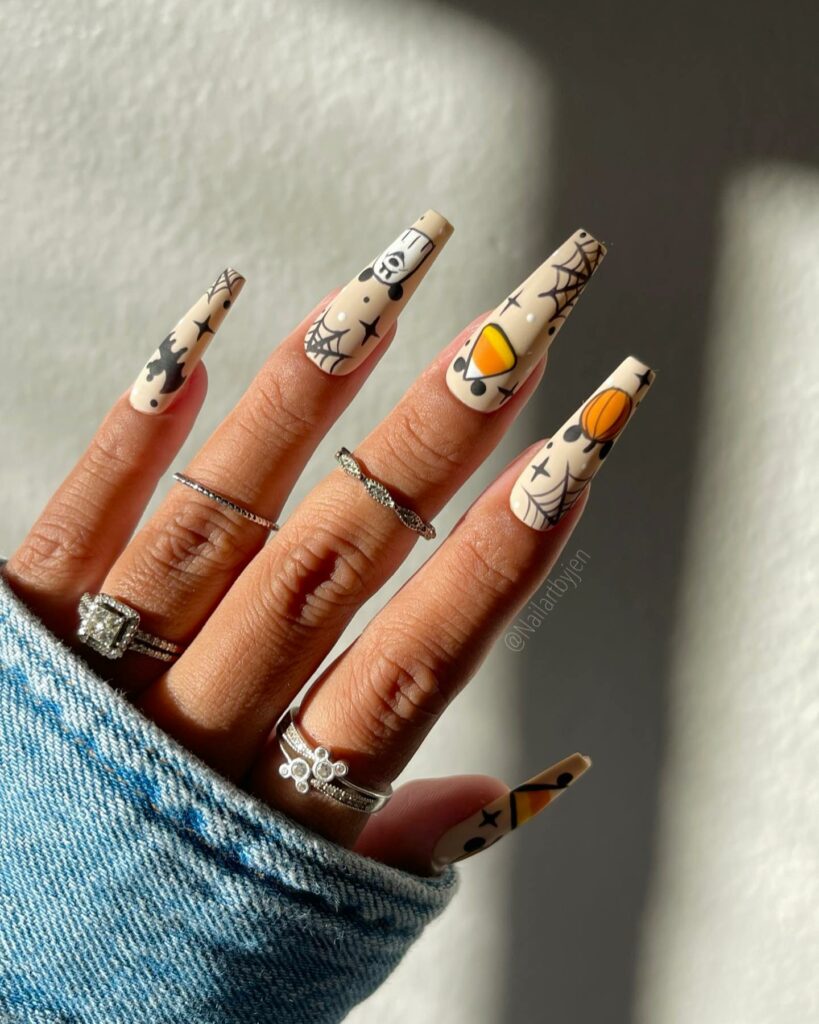 50 Latest Disney Nails Ideas To Try In 2024! 47 Halloween Disney Nails