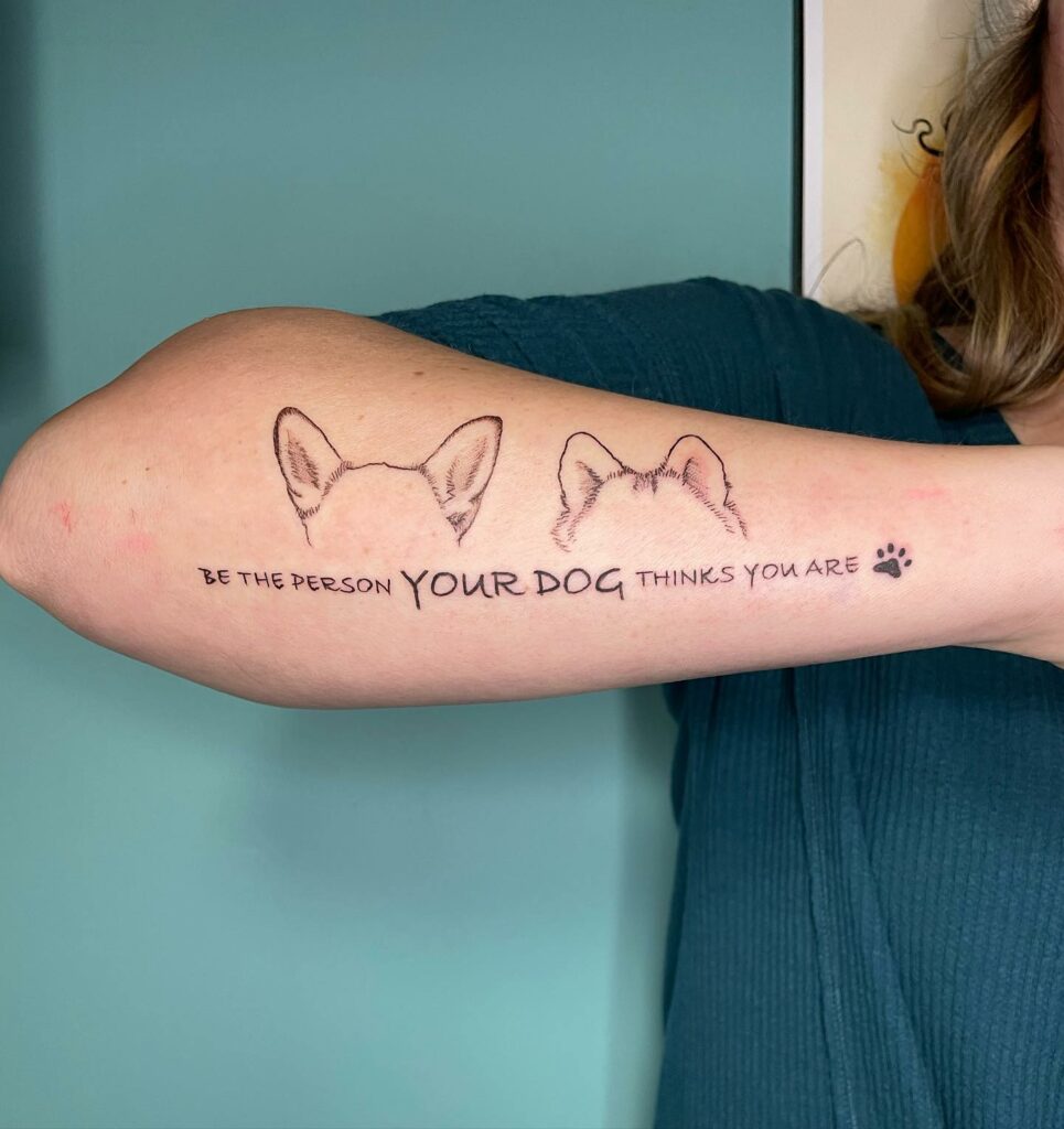 10+ Dog Ear Tattoo Ideas That Will Blow Your Mind! 10 Dog Ear Tattoo Ideas
