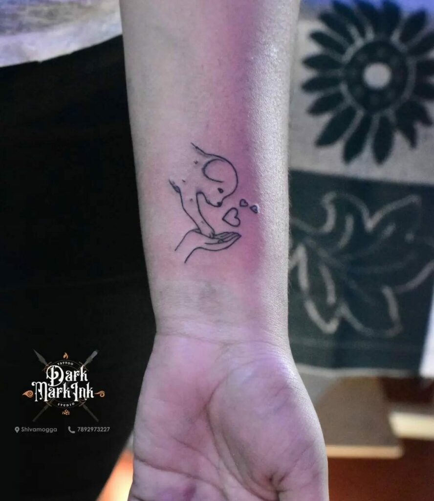 12+ Dog Outline Tattoo Ideas To Inspire You! 10 Dog Outline Tattoo Ideas
