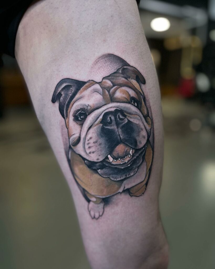 11+ Urban Tattoo Ideas That Will Blow Your Mind! 14 Dog Tattoo