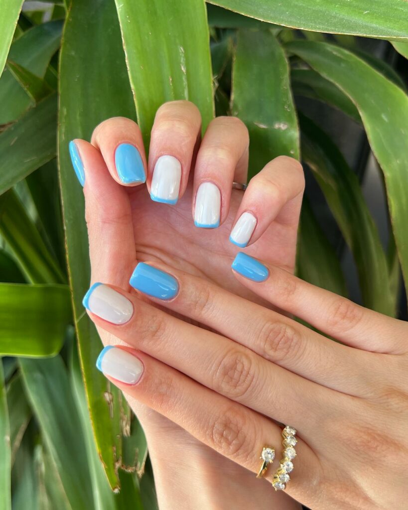 40 Latest Short Summer Nail Designs To Try In 2024! 44 Double Arches nails