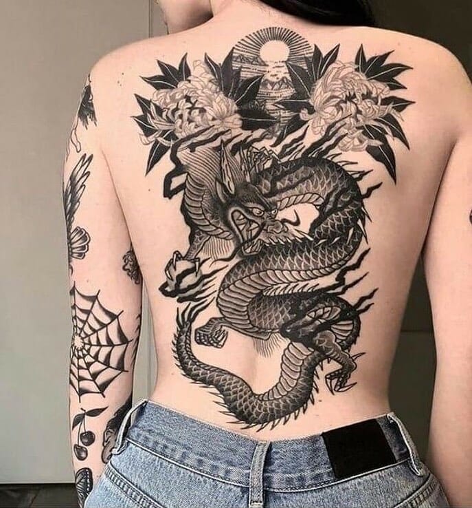 11+ Japanese Traditional Tattoo Ideas You Have To See To Believe! 14 Dragon Japanese Tattoo