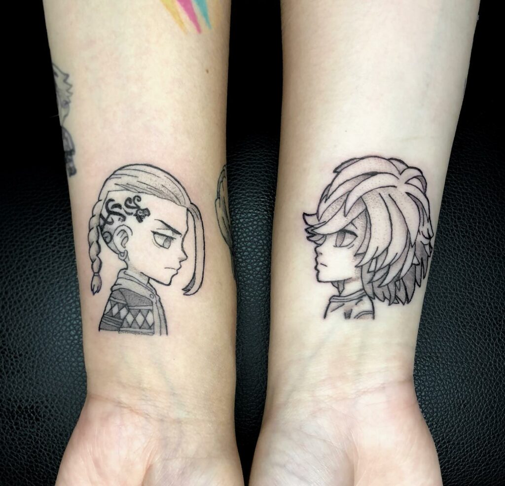 10+ Draken Tattoo Ideas That Will Blow Your Mind! 18 Draken And Mikey Matching Tattoo