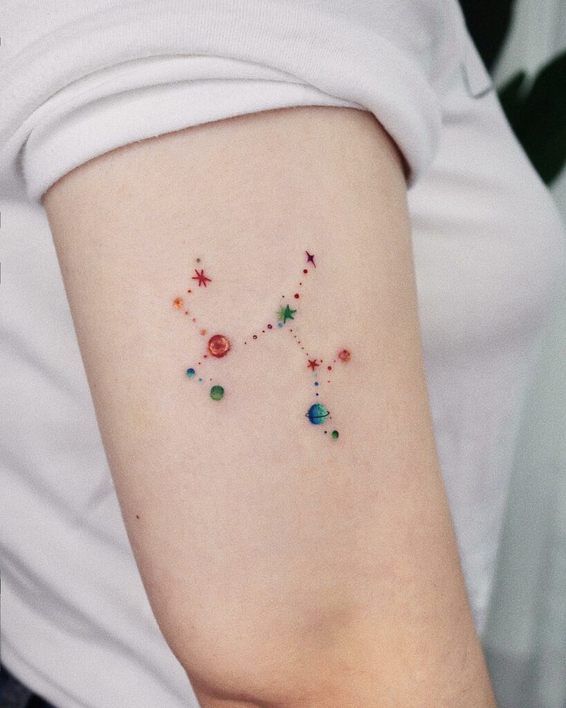 20+ Meaningful Small Tattoos Ideas That Will Blow Your Mind 26 Dreamy Constellation Tattoo