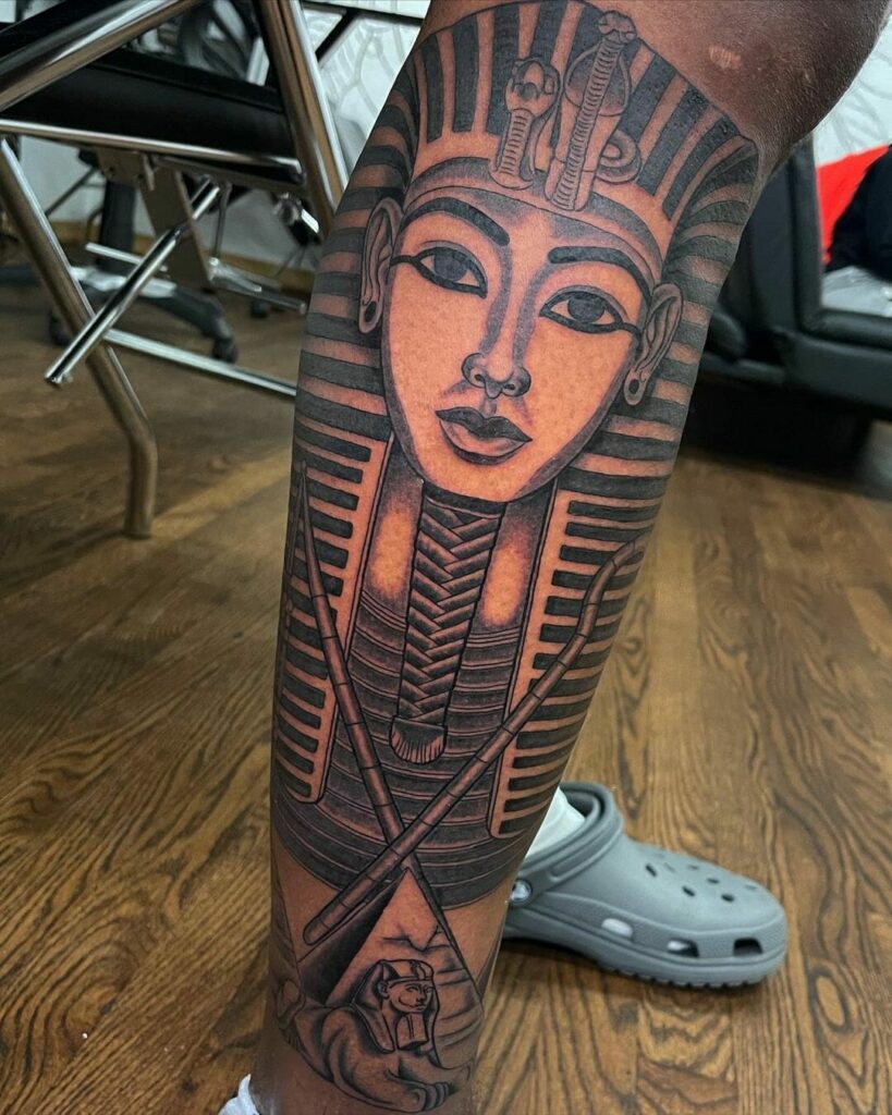 11+ Brown Skin Tattoo Ideas That Will Blow Your Mind! 14 Egypt Themed Tattoo For Darker Skin Tones