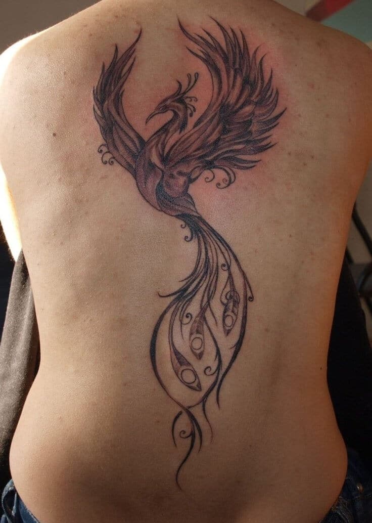 33 Latest Phoenix Tattoos To Inspire You In 2024! 14 Egyptian Phoenix Tattoo