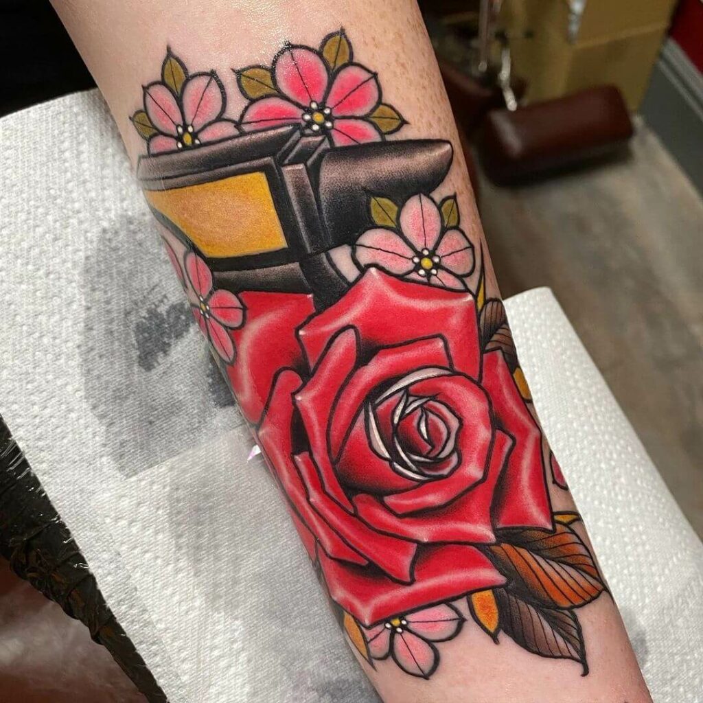 11 Latest Anvil Tattoos To Inspire You In 2024! 18 Elaborate Anvil Tattoo Ideas
