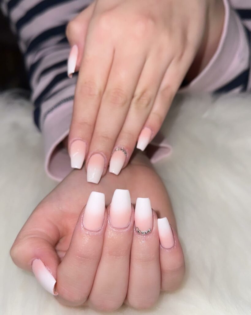 Trendy Short Coffin Nail Designs to Inspire You in 2024 ⚰️ 50 Elegance in Simplicity Pastel Pink Ombre Nails