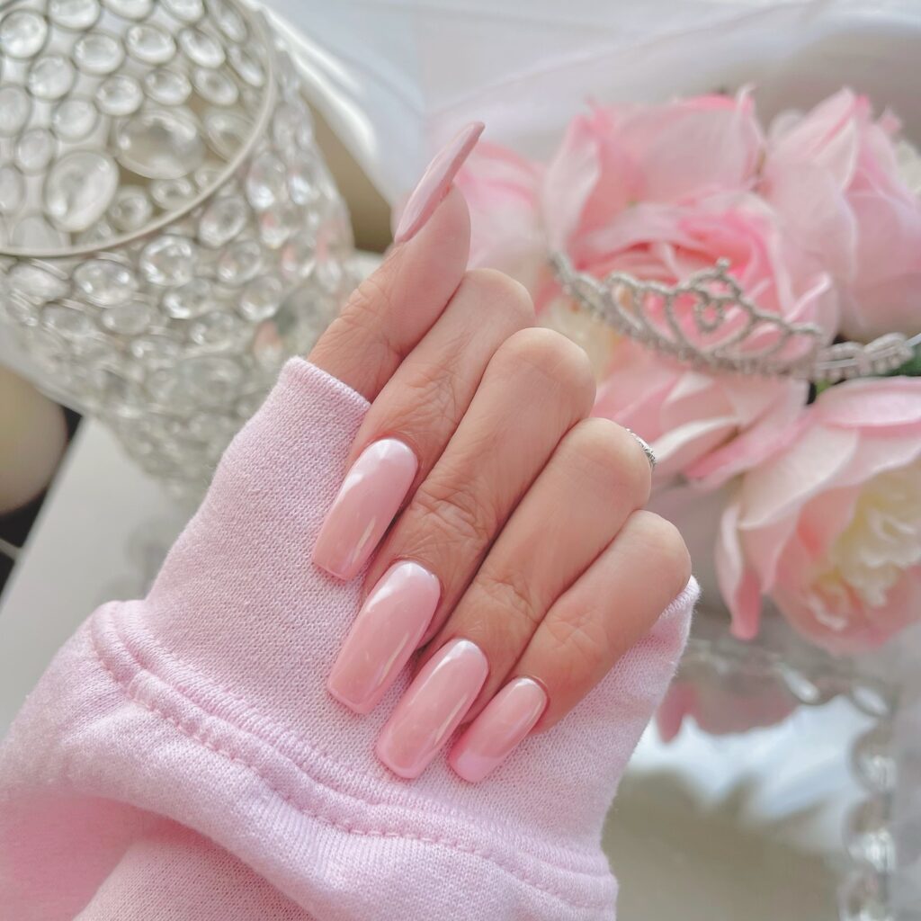 20 Latest Baby Pink Nail Ideas To Try In 2024! 29 Embrace Elegance with Sheer Baby Pink Nails