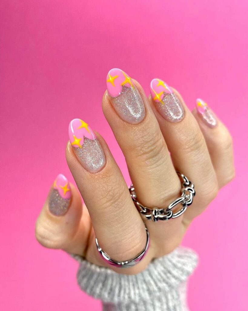 Shine Bright with 50 Rose Gold Nail Designs for 2024 20 Emojis rose gold nails
