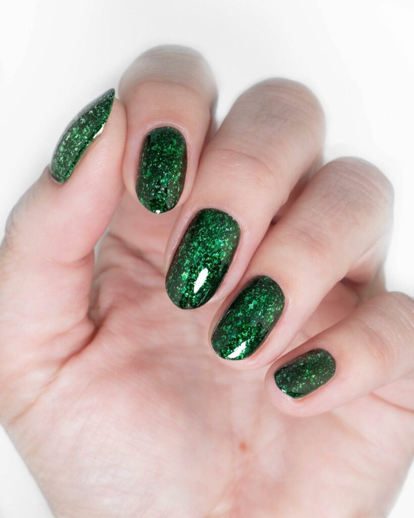 Get Playful with 40 Jelly Nail Designs for 2024 38 Enchanted Forest