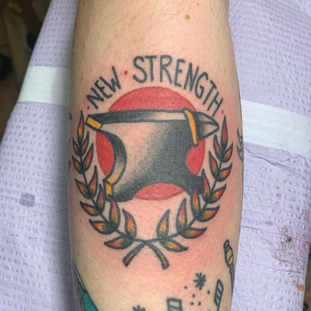 11 Latest Anvil Tattoos To Inspire You In 2024! 16 Enriching Your Anvil Tattoo With Words