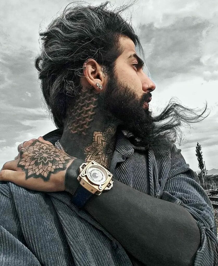 11+ Back Neck Tattoo Men That Will Blow Your Mind! 12 Entire Neck Tattoo Men