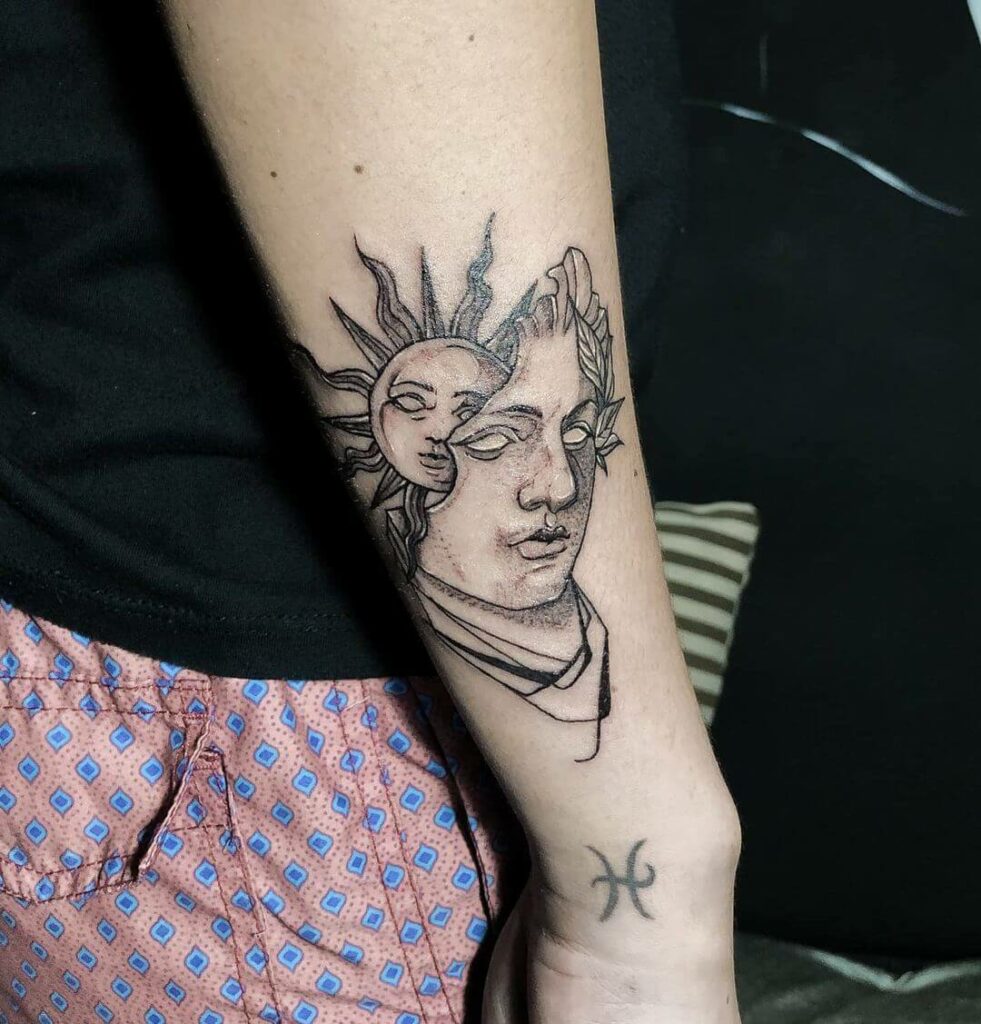 12 Latest Apollo Tattoos To Inspire You In 2024! 14 Exquisite Sunshine Tattoos