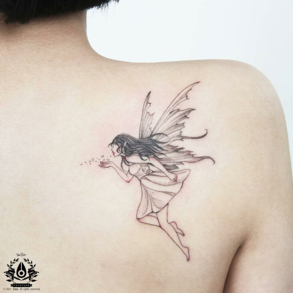 12+ Fairy Wings Tattoo Ideas To Inspire You! 12 Fairy Wing Tattoo To Adorn Your Back