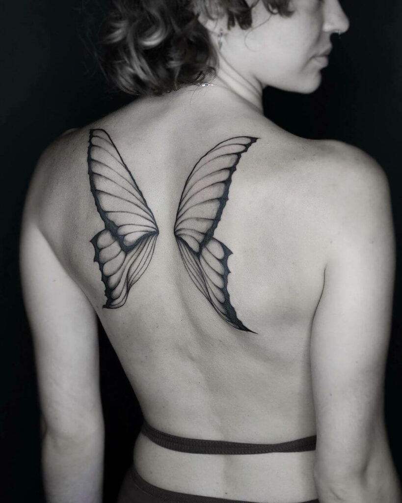 12+ Fairy Wings Tattoo Ideas To Inspire You! 10 Fairy Wings Tattoo