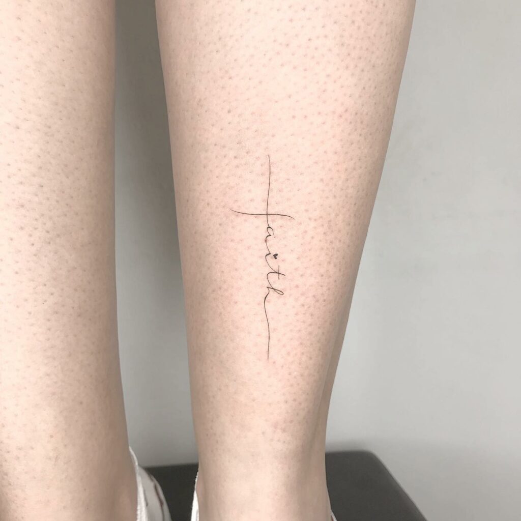 10+ Cross Faith Tattoo Ideas That Will Blow Your Mind! 11 Faith Tattoo With Cross Tattoo Idea