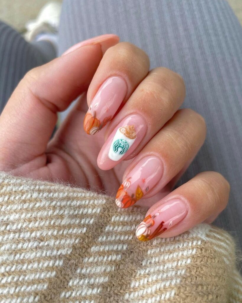 26 Latest Pumpkin Nail Designs To Try This Halloween 25 Fall Pumpkin Nails