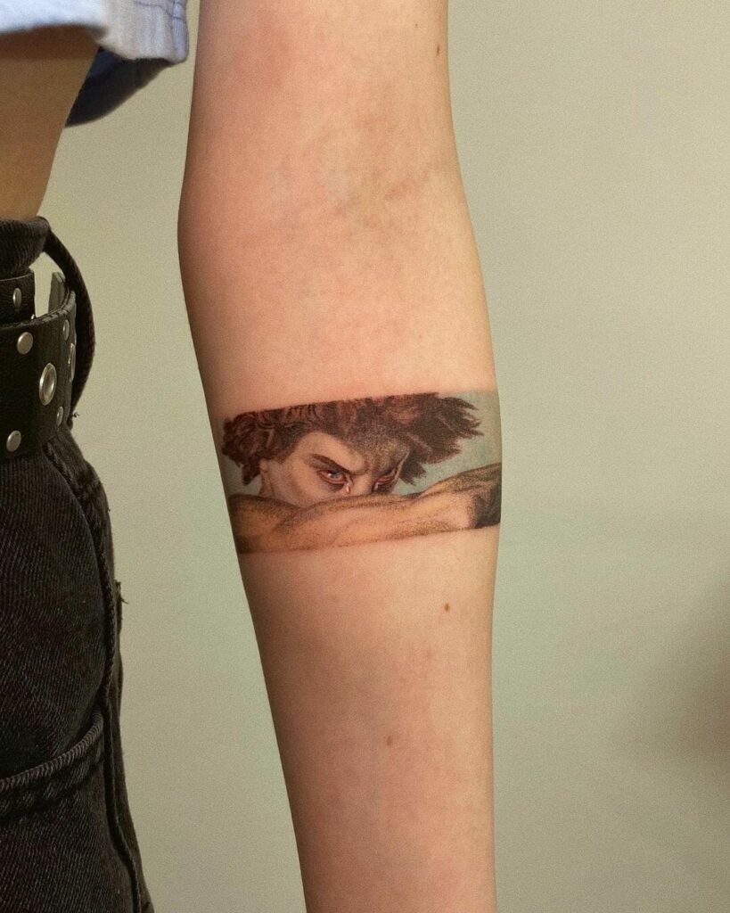 11+ Fallen Angel Tattoo Ideas You Have To See To Believe! 11 Fallen Angel Out Of A Canvas