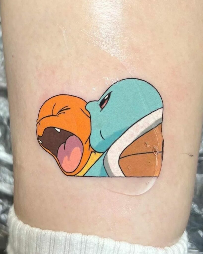 11+ Minimalist Pokemon Tattoo Ideas That Will Blow Your Mind 15 Favorite Pokemon Tattoo Design