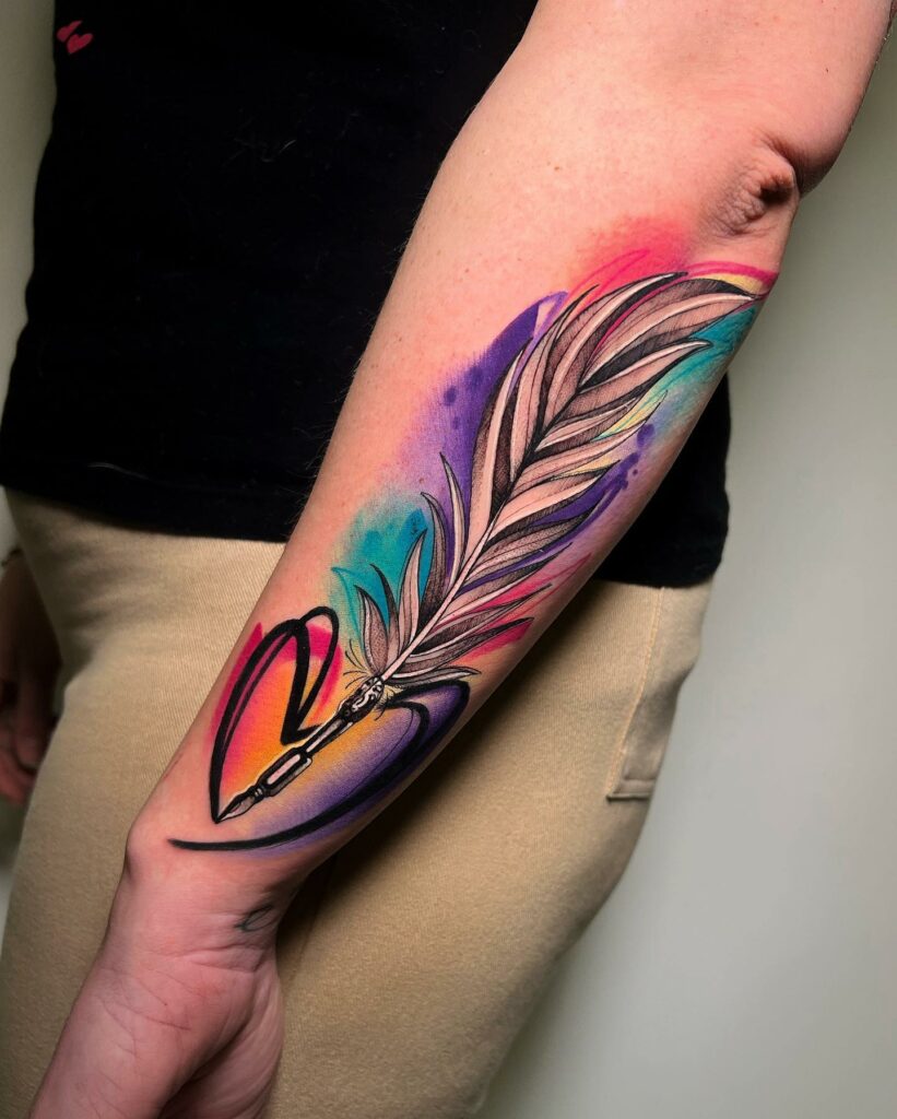 16+ Tattoos Cover Ups Ideas To Inspire You! 19 Feather Tattoos Ideas for Cover Ups