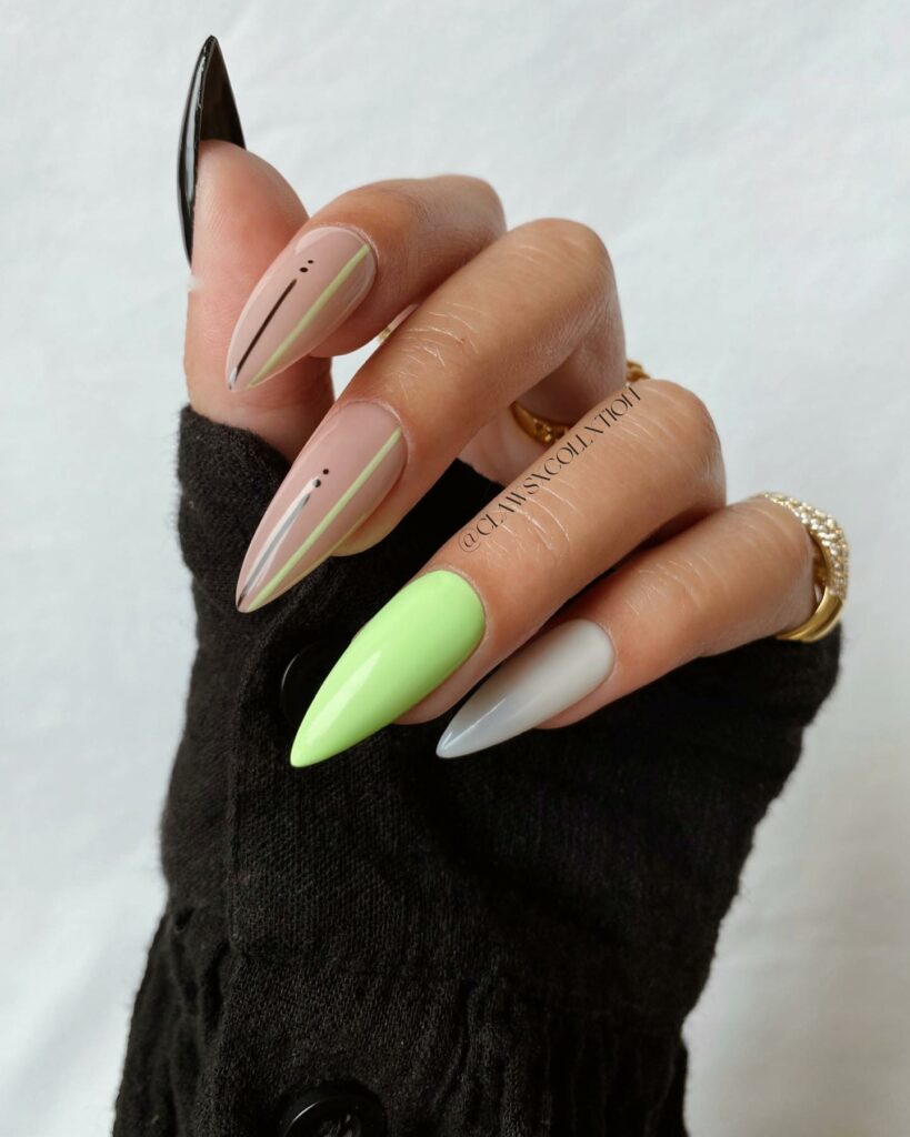 30 Latest November Nail Designs To Try This Fall 30 Feathered Layers nails