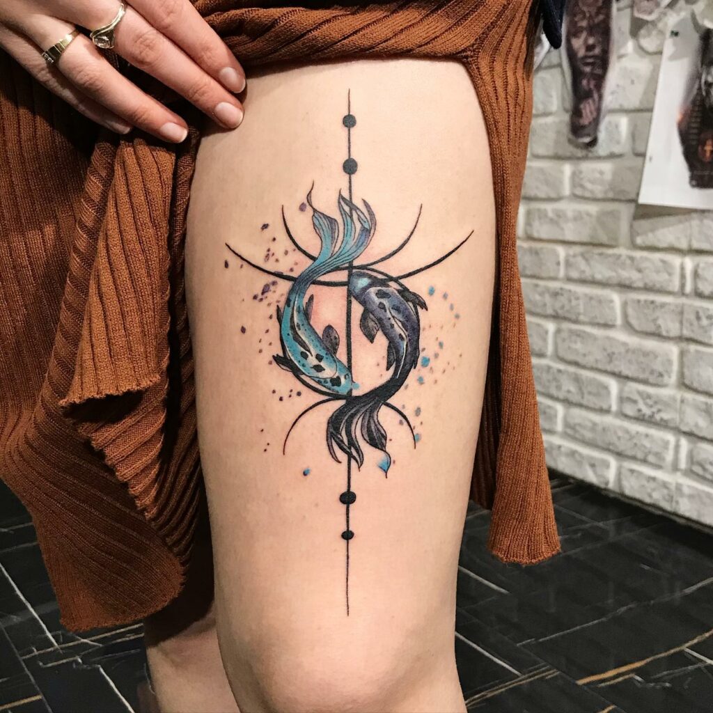 10+ Feminine Small Koi Fish Tattoo Ideas That Will Blow Your Mind! 10 Feminine Small Koi Fish Tattoos