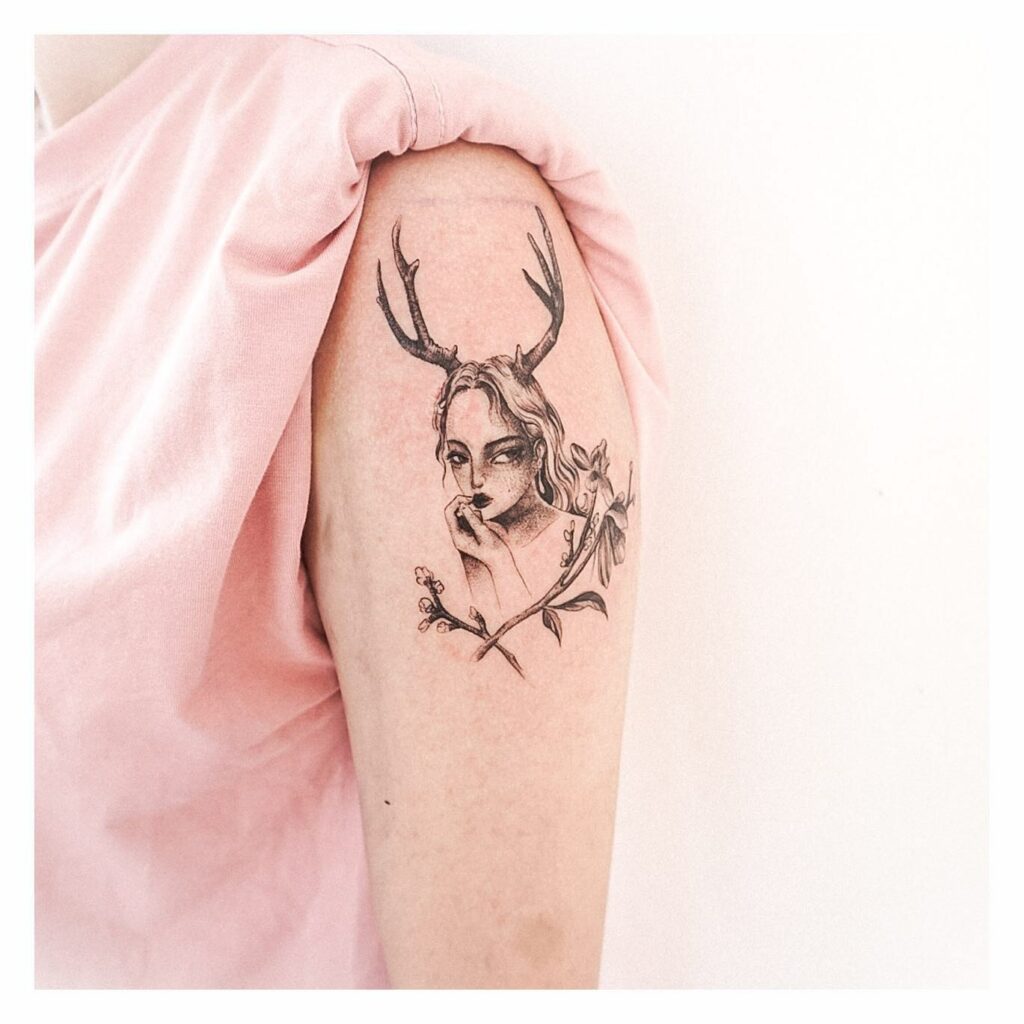 10+ Capricorn Tattoos For Females That Will Blow Your Mind! 15 Feminine Stunning Capricorn Tattoo For Arm