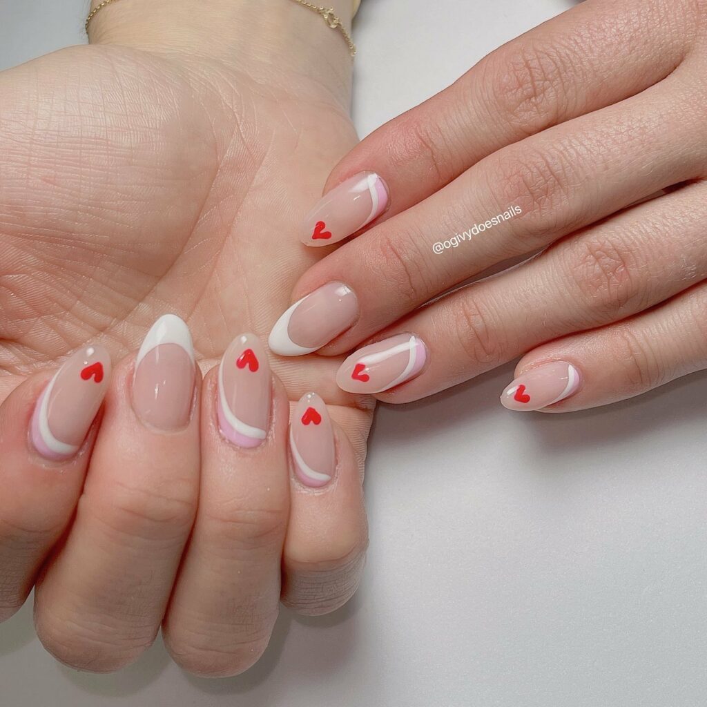 30 Latest Heart Nails Ideas To Try In 2024! 42 Festive Hearts