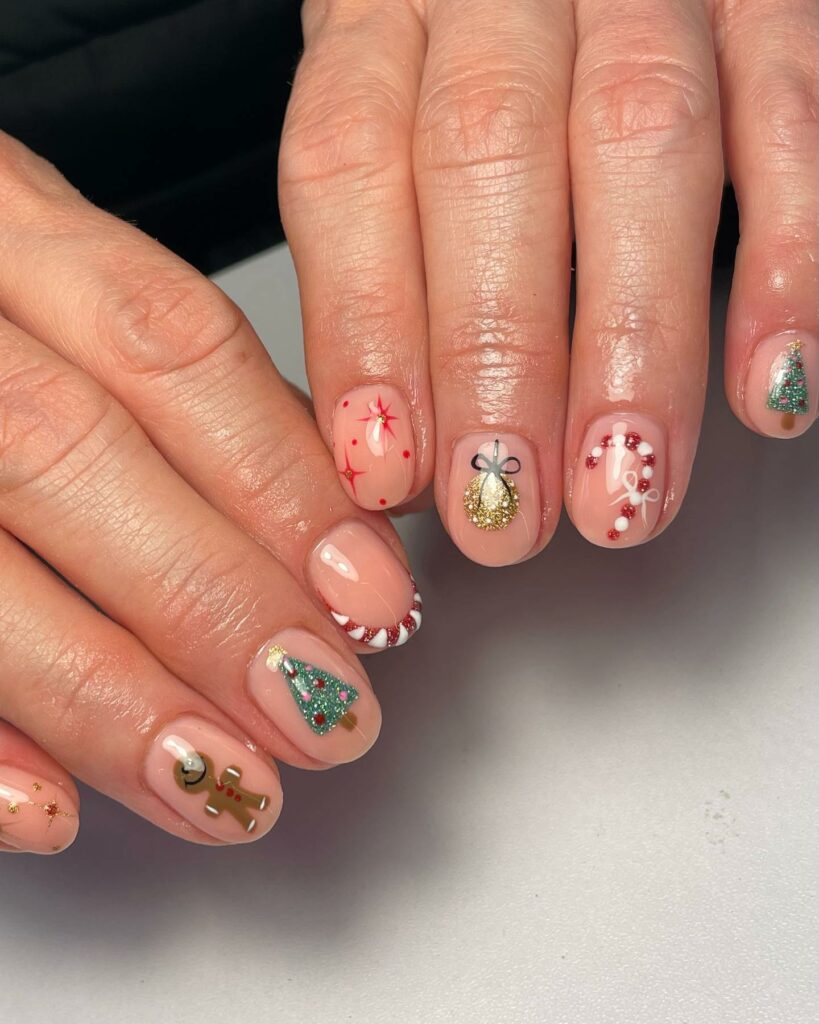 Enjoy 20 Candy Cane Nail Designs in 2024 24 Diverse Candy Cane Nail Patterns